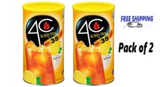 4C Lemon Iced Tea Mix, 82.6 oz-Refreshing Citrus Flavor,  2 Pack 