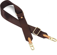 Multi Pochette Accessories Replacement Adjustable Crossbody Wide Cavas Strap for