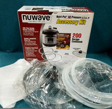 NuWare Nutri-Pot 6Q Pressure Cooker Accessory Kit UNUSED!