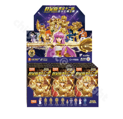 BLOKEES Saint Seiya GALAXY Ver 3rd Blindbox Assembly Figure Model