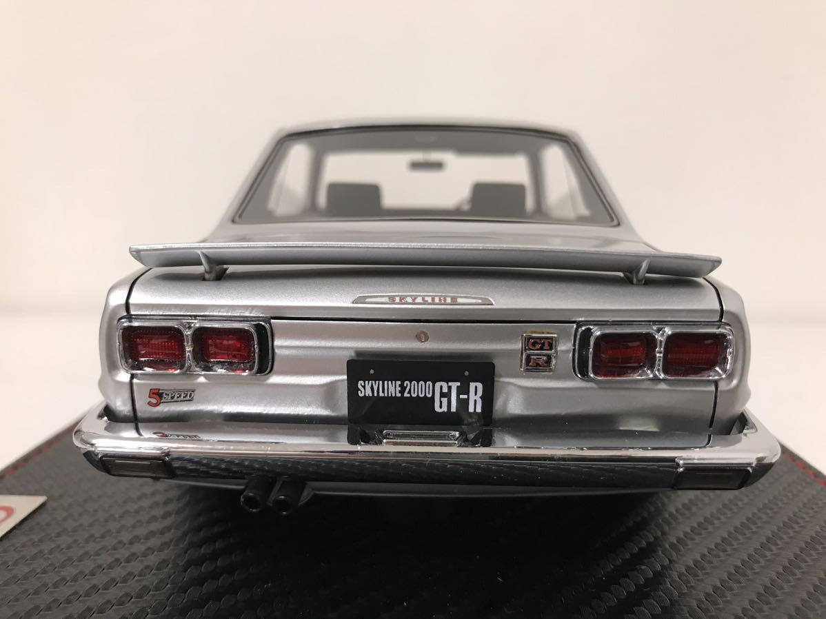 Ignition Model 1/18 Nissan Skyline 2000 Gt-R Kpgc10 Silver Ignition Model 1/18 Nissan Skyline 2000 Gt-R Kpgc10 Silver