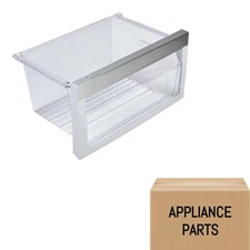 91065711-A OEM For KitchenAid Whirlpool Refrigerator Crisper Pan Part # Model