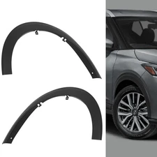 L + R Front Fender Molding Trim Wheel Arch Fender for 2021-2024 Nissan Kicks