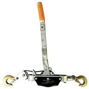 BuffalO Brand Mini Hand Pull Taiwan Vintage 1980s Come‑Along Tool 20" Working