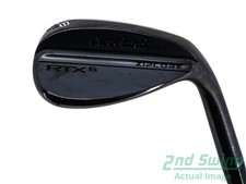 Cleveland RTX 6 ZipCore Black Satin Wedge Lob LW 58° Steel Wedge Flex RH 35.25in
