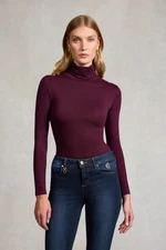 Holland Cooper Essential Roll Neck Burgundy RRP £59.00