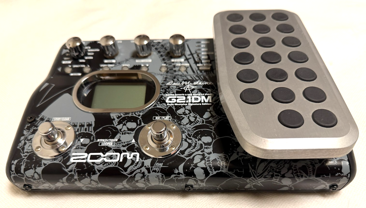 ZOOM G2.1DM Dave Mustaine Guitar Multi Effects Pedal Megadeth | eBay