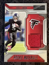 2022 Panini Playbook Rookie Materials Patch Drake London #RM-7 - Sharp🔥🔥🔥