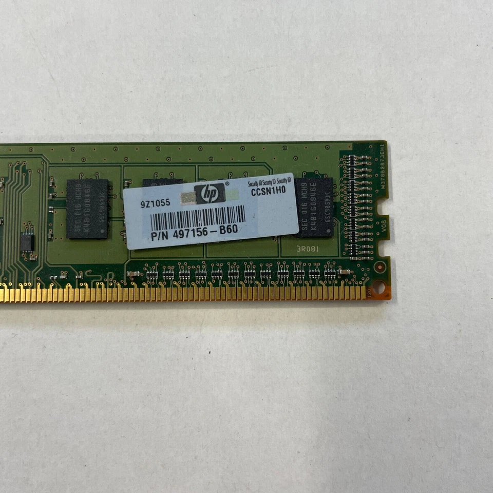 Samsung 1GB DDR3 RAM PC3-10600 1333MHz non ECC Unbuffered CL9 M378B2873EH1-CH9 - Image 3 of 4