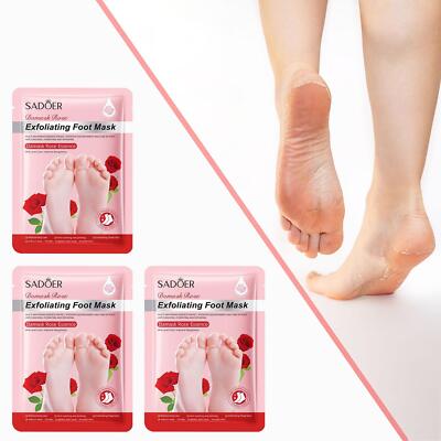 3 Stück Fußmaske Körperpflege Peeling