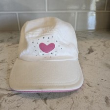 GAP Kids Girl's Rhinestones Heart Design Hat - Size L/XL NEEDS CLEANING 