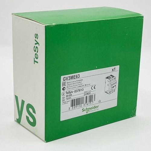 1PC Brand New Schneider GV3ME63 Circuit breaker GV3-ME63 40-63A Fast Shipping - Bild 1 von 2
