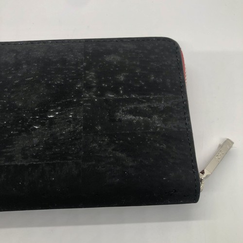 JORD Saint Louis Eila Wallet 8”x4” Black Red Zipper Casual Shopping Party Purse - Picture 8 of 20