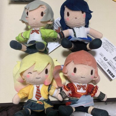 Project Sekai Colorful Stage Plush Toy Doll 4 Set Saki Ichika Honami Shiho Sega