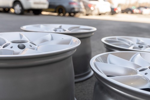 Juego de 4 llantas originales originales originales OEM 2004-2010 Mercedes McLaren SLR de 19" pulgadas - Imagen 21 de 24