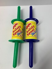Gayla Safety Kite Spool Super Twine 500 Ft. Roll Lot of 2 Green Blue