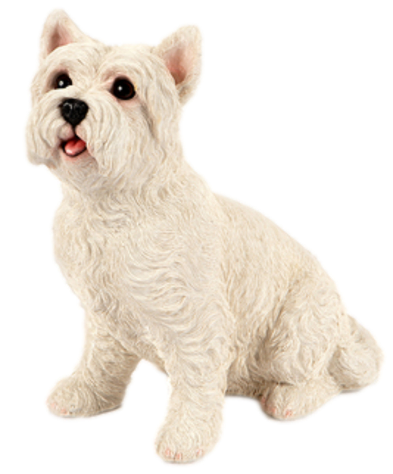 Sitting Westie Garden Statue Ornament Home Decor Resin West Highland Terrier Dog