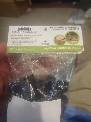 Fence and Deck Rite Baluster Connector for Tube Post For Your Deck