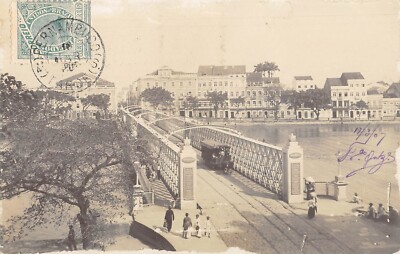 Carte Postale Ancienne CPA Du Brésil / Recife / Mucambos - Années 1900 Noir Et Blanc