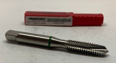 ACCUPRO 5/16-18 Vanadium HSS Spiral Point Tap - 3 Flute - Plug Chamfer - 2B -