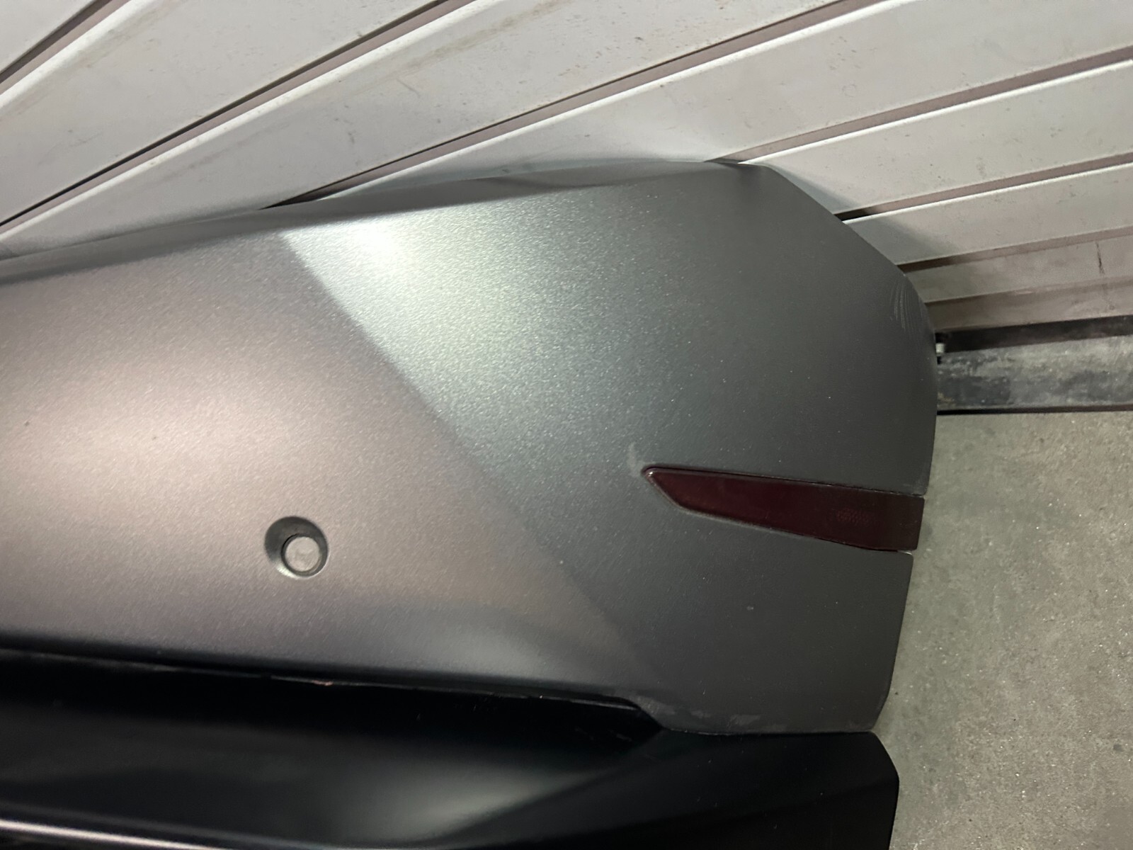 2015-2019 LAMBORGHINI HURACAN 610-4 COMPLETE REAR BUMPER GRIGIO TITANS (0131)