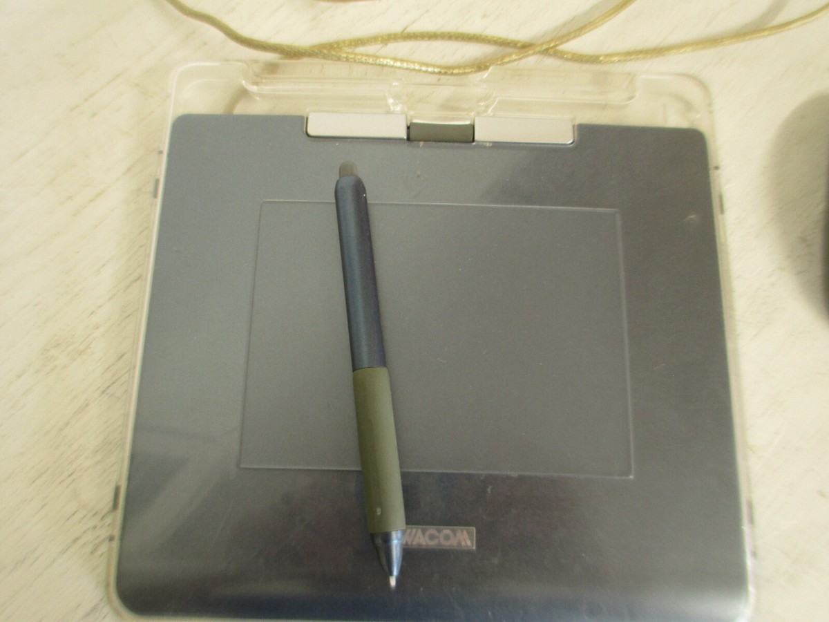 Wacom CTE-440 Graphic Tablet with Pen & Mouse | eBay