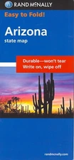 Arizona, Easy-to-Fold, Laminated State Map, Rand McNally - 2023 Edition