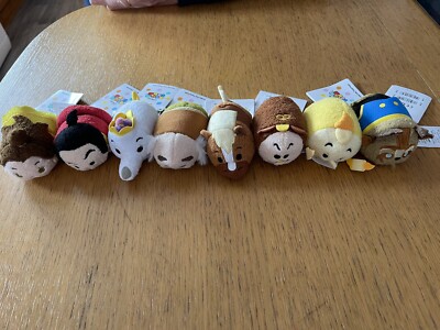 Disney Tsum Tsum Die Schöne und das Biest 8er Set Belle Beast Lumiere Cogsworth