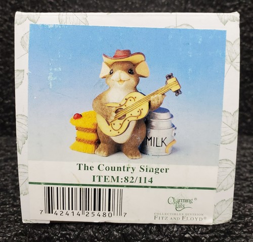 *NIOB* Charming Tails: The Country Singer - 82/114 - *Rare* Pristine Condition - Imagen 11 de 11