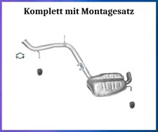 Endschalld&auml;mpfer L Mercedes E400 E420 (W211) 4.0 CDI  Auspuff Montagesatz