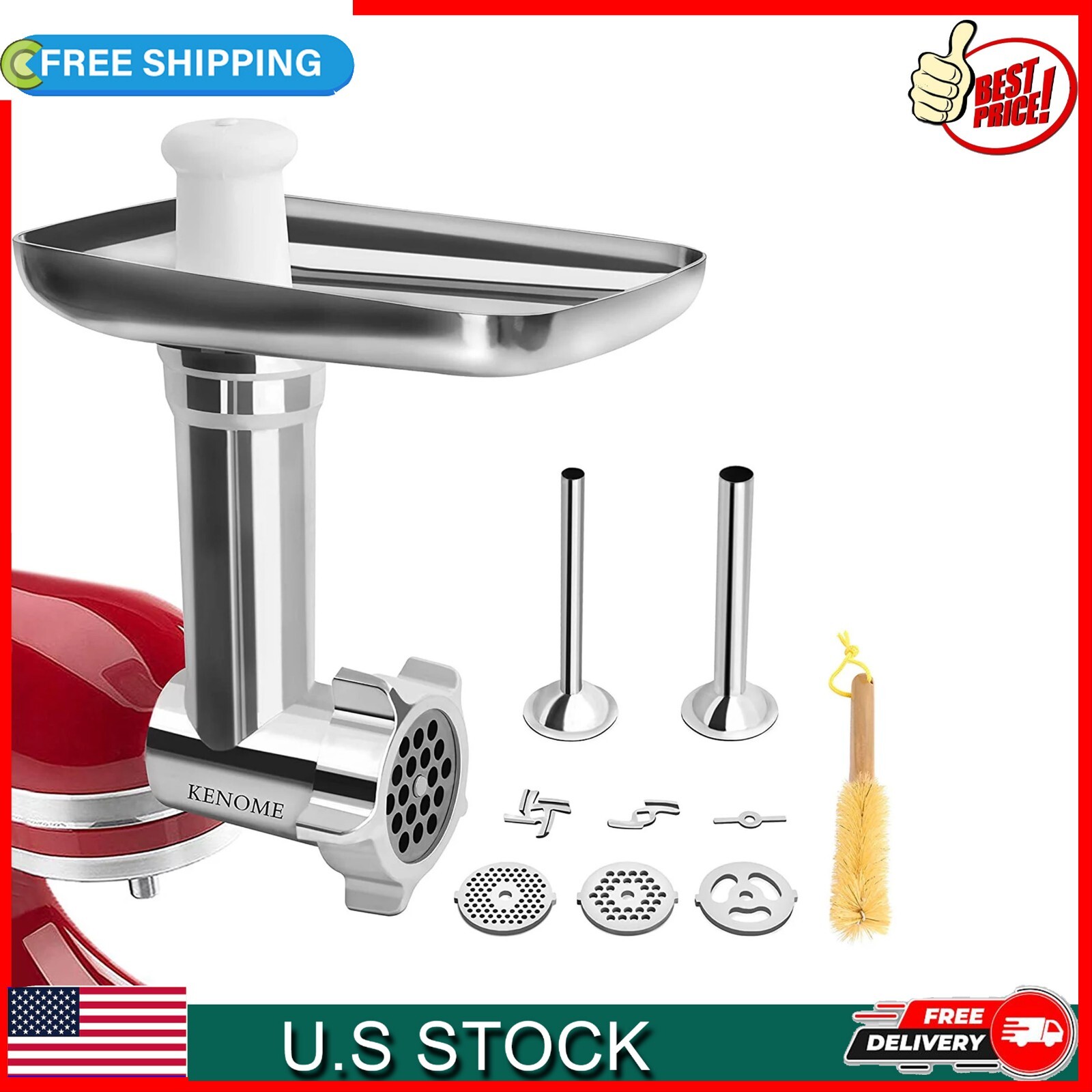 kenome meat grinder attachment review