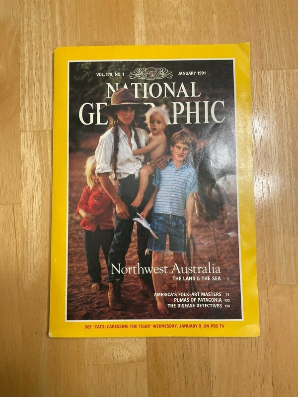 National Geographic Magazine 1991 January Volume 179 #1