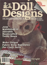 DOLL DESIGNS MAGAZINE FOR DOLL  TOY CRAFTS SEPTEMBER 1989, VOLUME 6, NUMBER 5