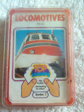 VINTAGE Top trumps SCARCE DUBREQ LOCOMOTIVES COMPLETE MINT CONDITION