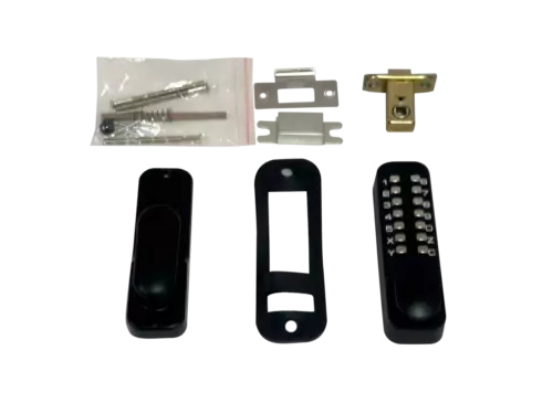 Security Code - dDouble Keypad or Single Outdoor white Gate Lock - Picture 22 of 25