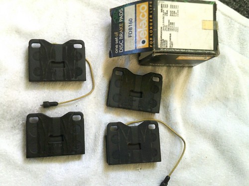 Pastillas de freno delanteras Simca 1307, 1308, 1309, 1510, Talbot Alpine, Solara NOS Belaco - Imagen 3 de 3