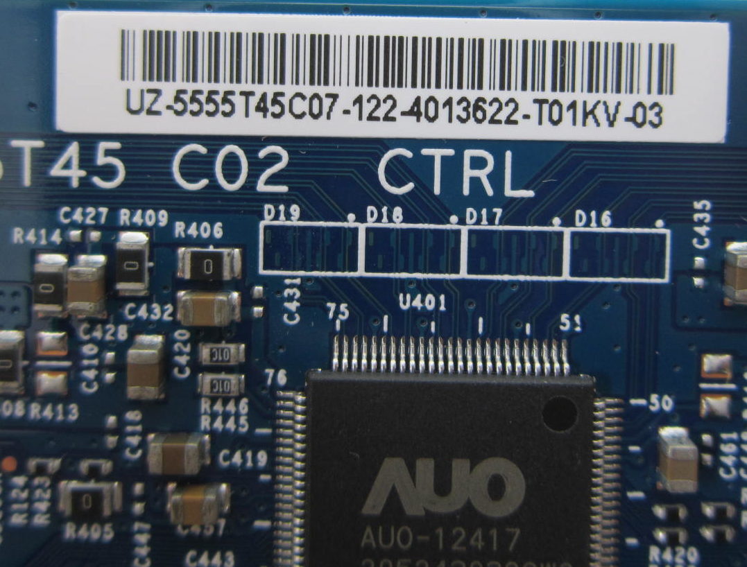 Vizio M55Q7-J01 T-Con Board 55.55T45.C07 (55T45 C02 CTRL) | eBay