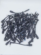 100 Pcs DC Power Charger Converter Adapter Cable 7.4mm - 4.5mm For HP Blue Tip