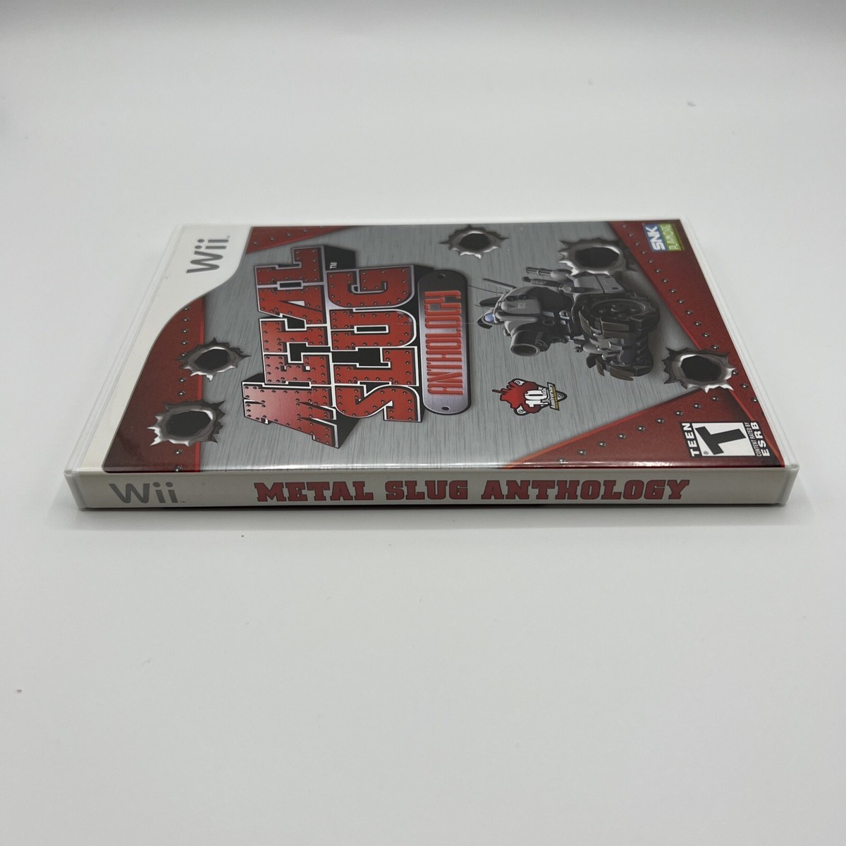 Wii - METAL SLUG ANTHOLOGY game - used with instruction booklet
