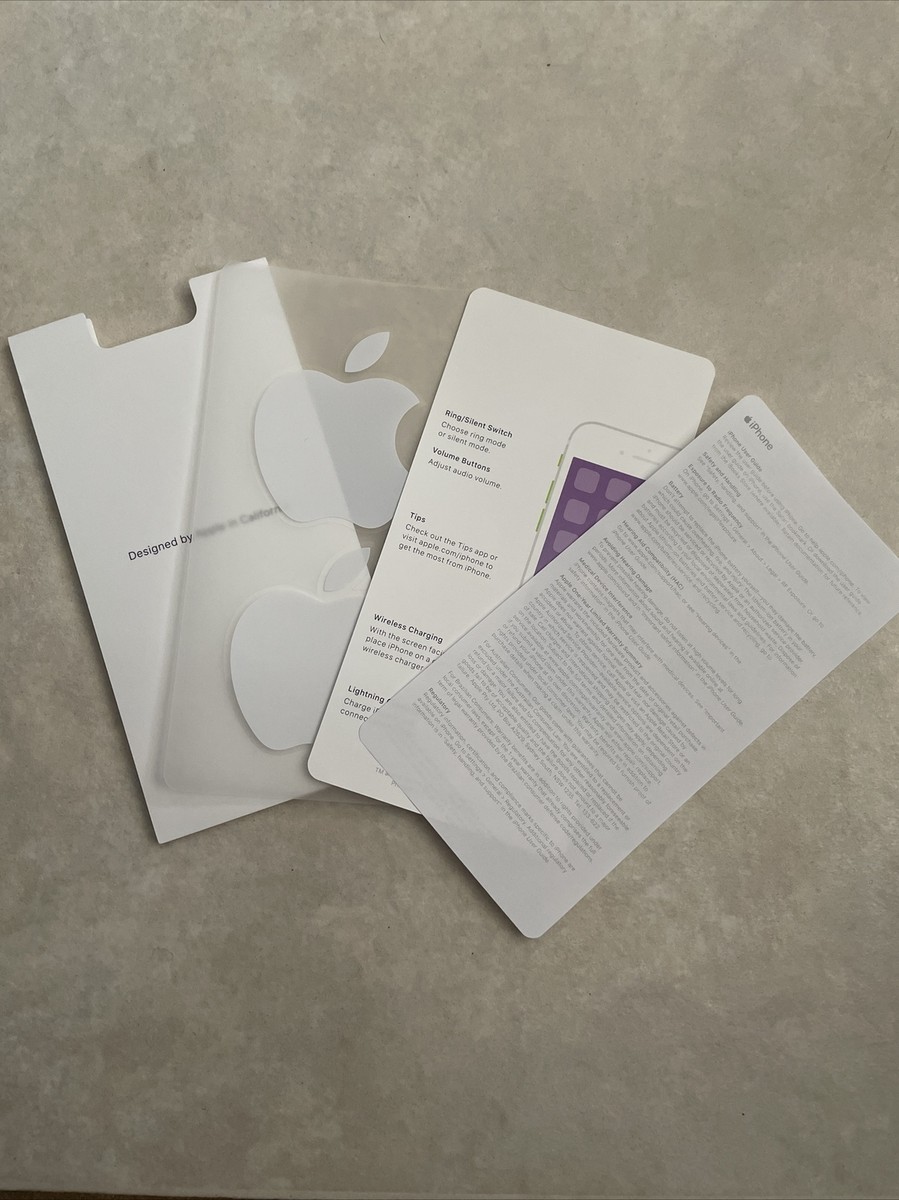 Apple iPhone 8 Silver White Box 64GB Empty Box Only | eBay