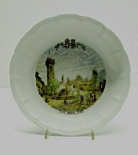 🟢 RICHARD GINORI ANTICO PIATTO CON MEDAGLONE CITTA' TRENTO  -  M-583-