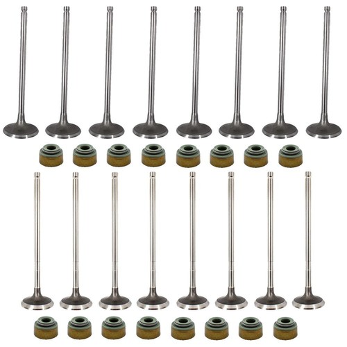 Intake & Exhaust Engine Valves Kit For 99-11 Subaru 2.2L 2.5L SOHC EJ22E - Picture 10 of 10