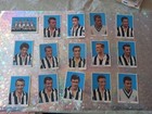FIGURINA CARTONATA SIDAM IL CALCIO ITALIANO 1959-60 JUVENTUS SET COMPLETO DI 15