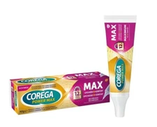 Genuine Corega Power Max + Comfort fixation cream prosthesis denture gel 40 g