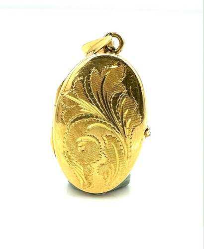 Cassolette Ancienne Porte-photo En Or 18K Testé - Occasion