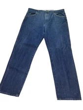 Wrangler Rugged Wear Mens Regular Fit Boot Cut Denim Jeans Size 40X32 Nice Jeans