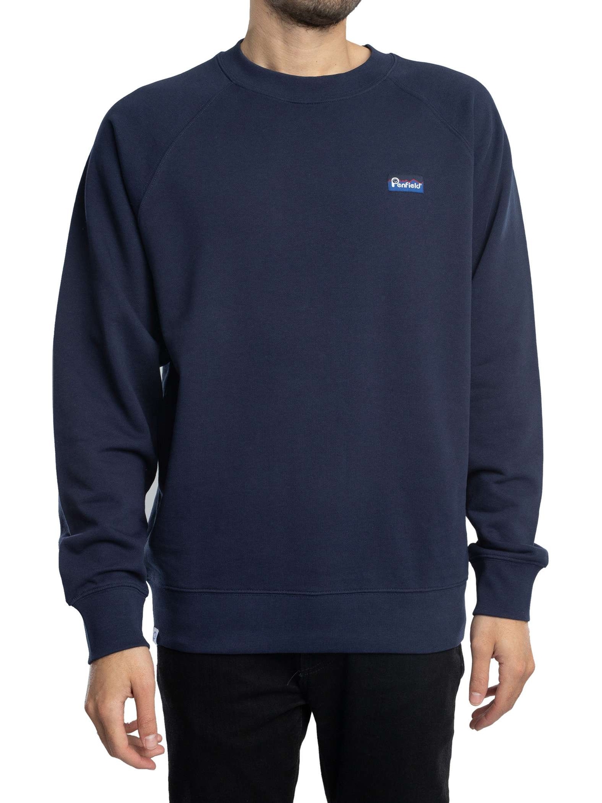Мужская толстовка с оригинальным логотипом Penfield, синяя