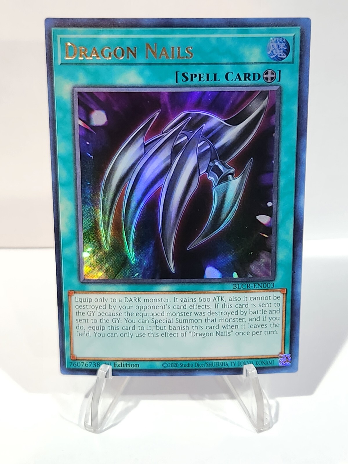 YuGiOh BLCR-EN003 Dragon Nails Ultra Rare NM 1st Edition