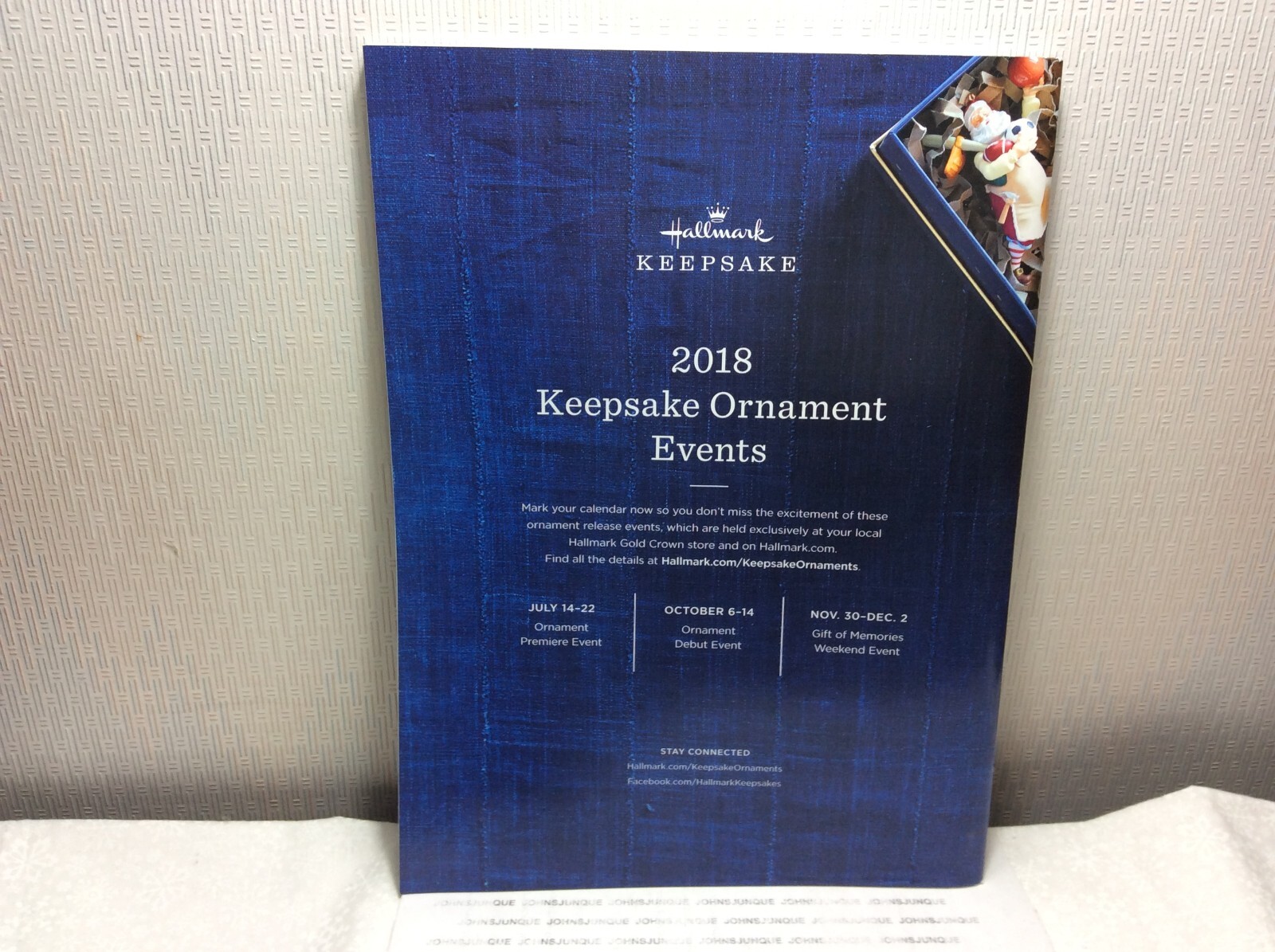 HALLMARK KEEPSAKE DREAM BOOK 2018 New with Wish List Keepsake ORNAMENT  Catalog – ASA College: Florida