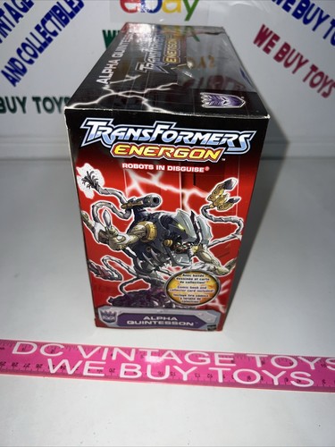 Year 2004 Transformers Energon The Powerlinx Battles 8" Figure ALPHA QUINTESSON - Picture 7 of 15